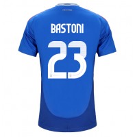 Camiseta Italia Alessandro Bastoni #23 Primera Equipación Replica Eurocopa 2024 mangas cortas